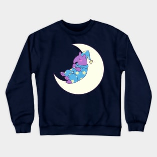 sleeping tapir Crewneck Sweatshirt